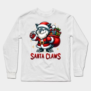 Santa Claws Long Sleeve T-Shirt